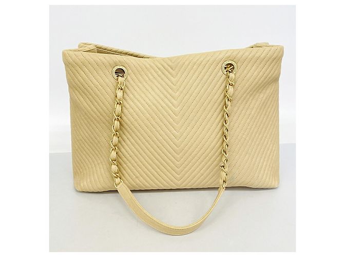 Bolso Tote Chanel de cuero marrón Castaño - vista 11