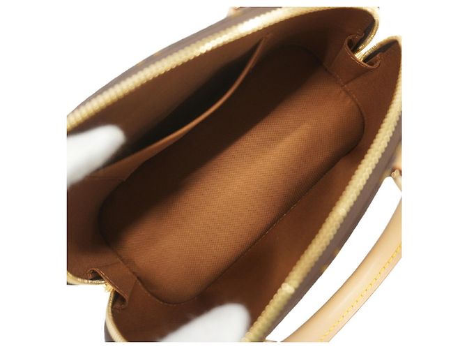 Sac à main Louis Vuitton Alma BB Monogram Marron - vue 4