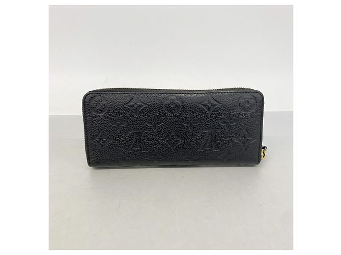Louis Vuitton Monogram Empreinte Portefeuille Clemence Long Wallet Schwarz - Ansicht 9