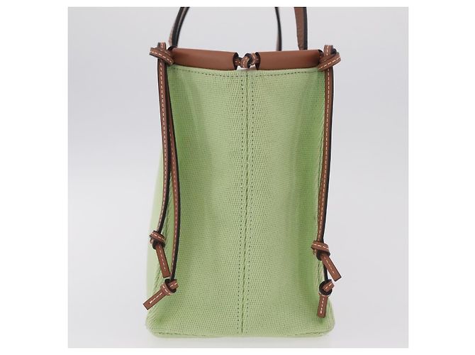 Loewe Cushion Canvas Small Vert - vue 4