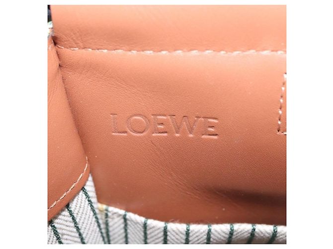 Loewe Cushion Canvas Small Vert - vue 6