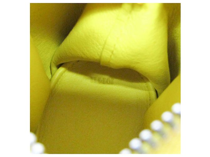 Porta-moedas Elephant em couro Loewe Amarelo - vista 4