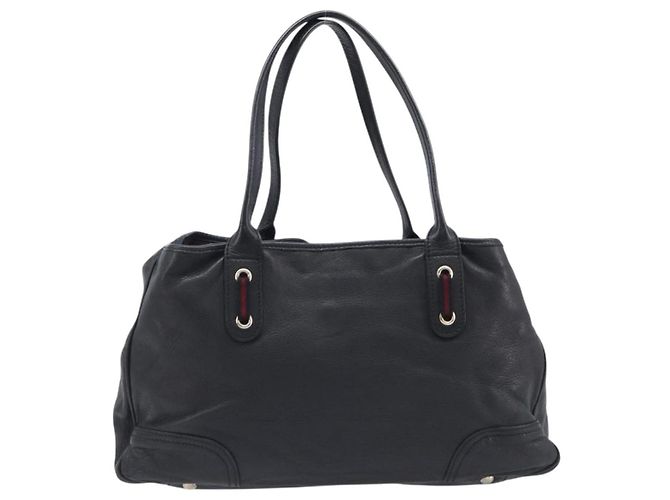 Gucci Princy Leather Medium Preto - vista 2