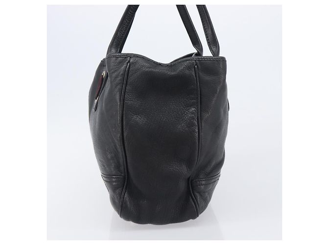 Gucci Princy Leather Medium Preto - vista 5