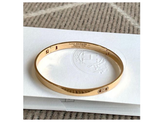 Hermès Pulsera Hermes Dorado - vista 2