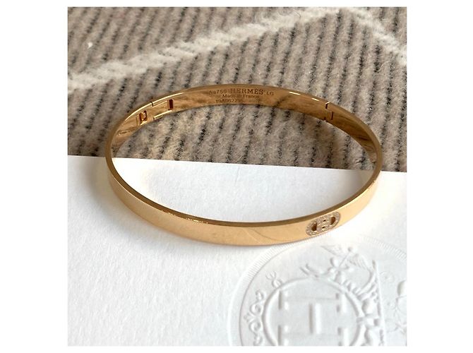 Hermès Pulsera Hermes Dorado - vista 3