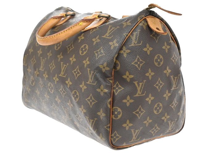 Louis Vuitton Speedy Monogram Canvas 30 Marrone - vista 2