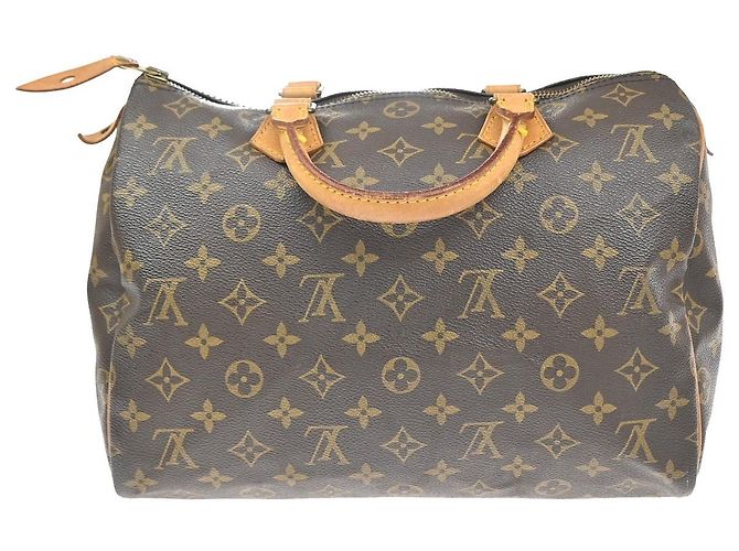 Louis Vuitton Speedy Monogram Canvas 30 Marrone - vista 3
