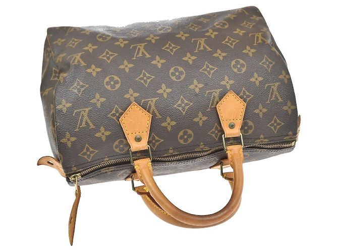 Louis Vuitton Speedy Monogram Canvas 30 Marrone - vista 5