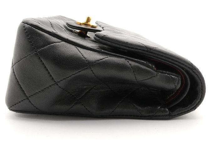 Chanel Classic Double Flap Quilted Lambskin Small - vue 4