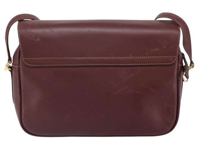 Cartier Must de cartier Leather Bordò - vista 2