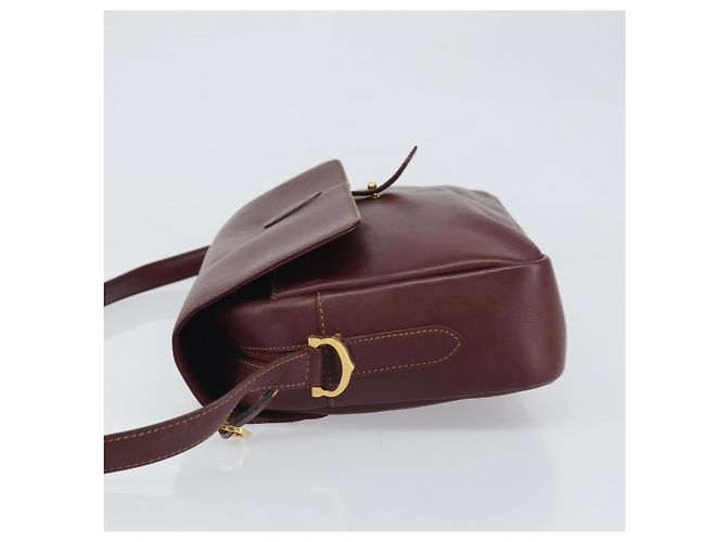 Cartier Must de cartier Leather Bordò - vista 4