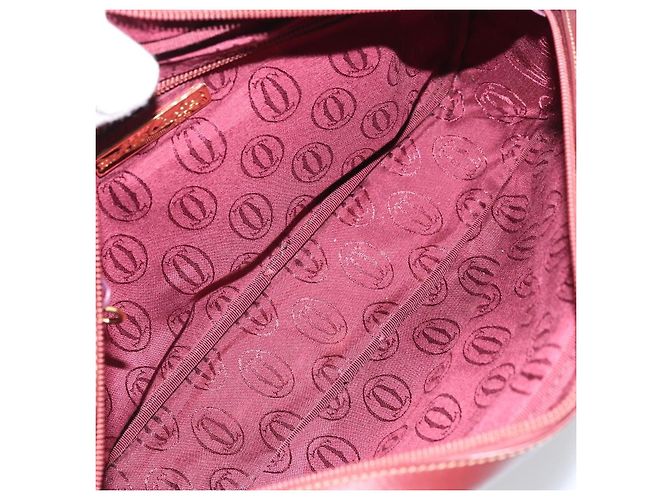 Cartier Must de cartier Leather Bordò - vista 5