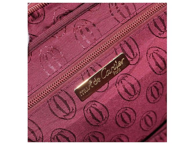Cartier Must de cartier Leather Bordò - vista 6