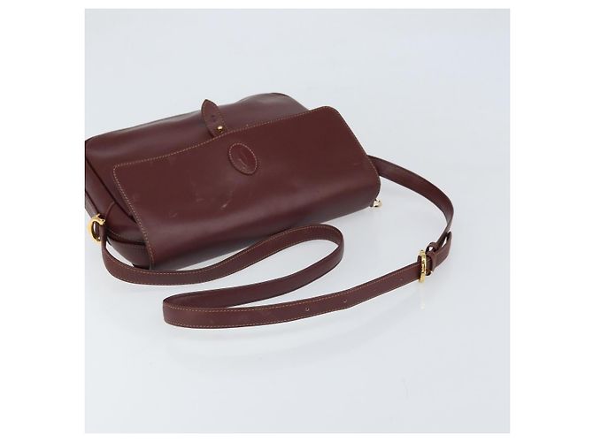 Cartier Must de cartier Leather Bordò - vista 7