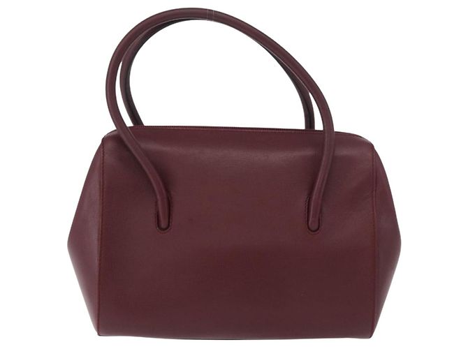 Cartier Must Line Leather medium Bordeaux - vista 2