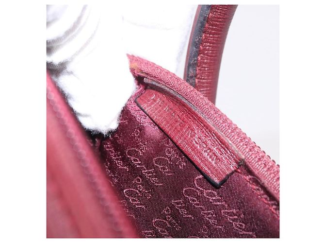 Cartier Must Line Leather medium Bordeaux - vista 7