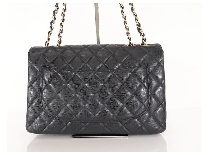 Chanel CHANEL Sac Jumbo Caviar Noir caviar Large - vista 2