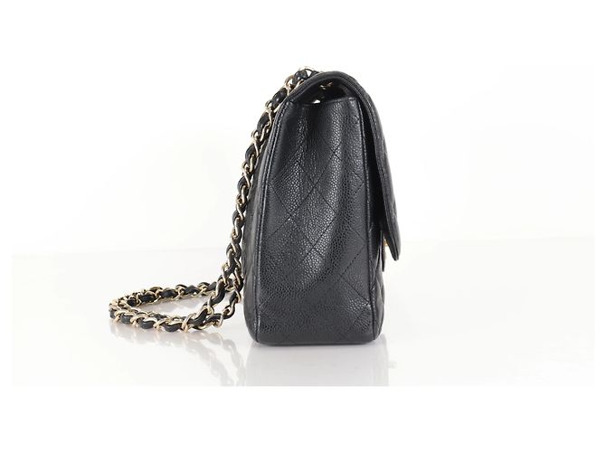 Chanel CHANEL Sac Jumbo Caviar Noir caviar Large - vista 3