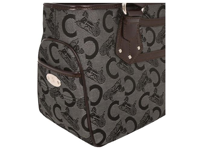 Céline Sac Celine Boogie Satchel Macadam Marron - vue 6