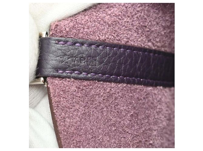 Hermès Hermes Picotin Lock Clemence GM Lila - Ansicht 5