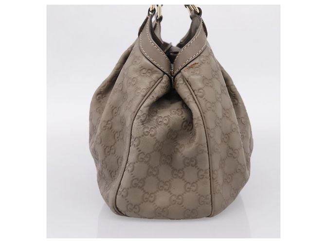 Gucci Sukey Guccissima Leather Medium Castaño - vista 6