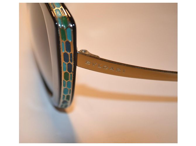 Bulgari Gafas de sol Bvlgari Serpenti Acetato Negro BV8178 Multicolor - vista 4