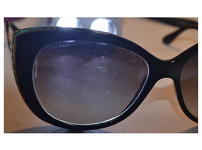 Bulgari Gafas de sol Bvlgari Serpenti Acetato Negro BV8178 Multicolor - vista 9