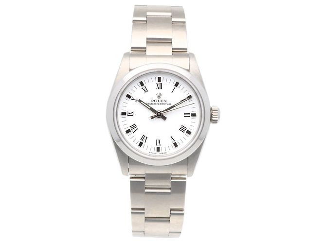 Rolex Oyster Perpetual Armbanduhr aus Edelstahl - Ansicht 8