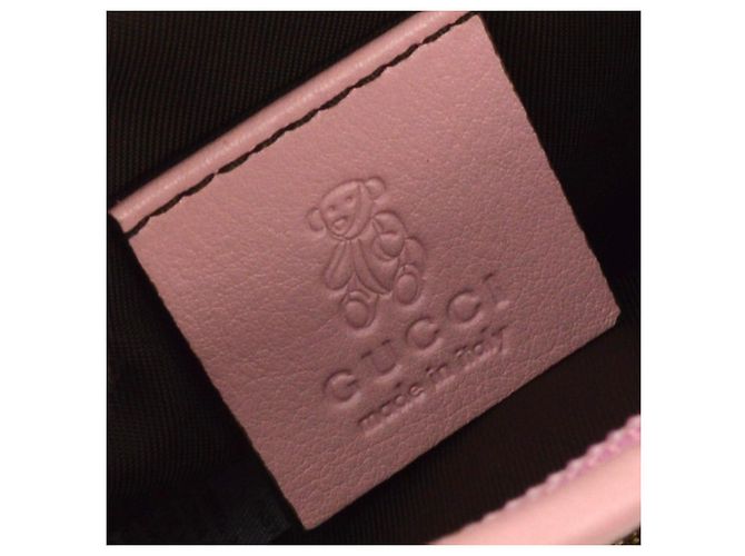 Gucci Kid's Web GG Canvas Mini Beige - vista 3