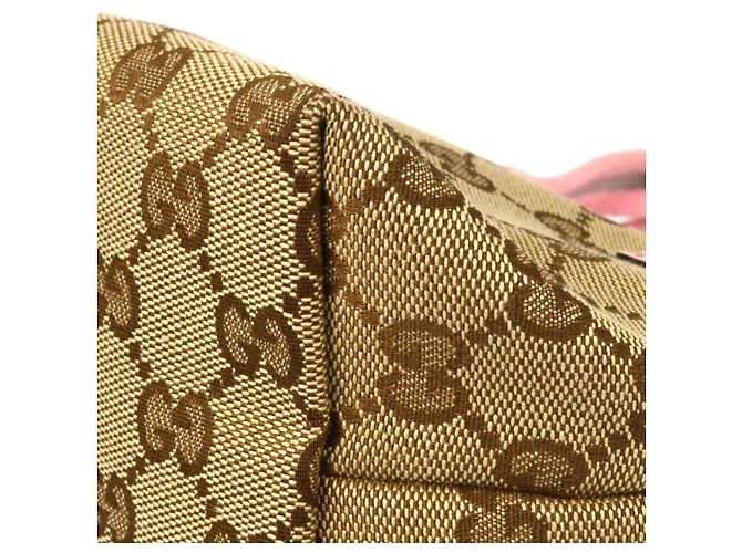 Gucci Kid's Web GG Canvas Mini Beige - vista 6