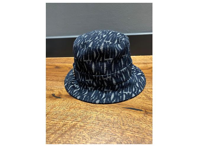 Cappello Bucket Christian Dior Miss Dior Blu - vista 10