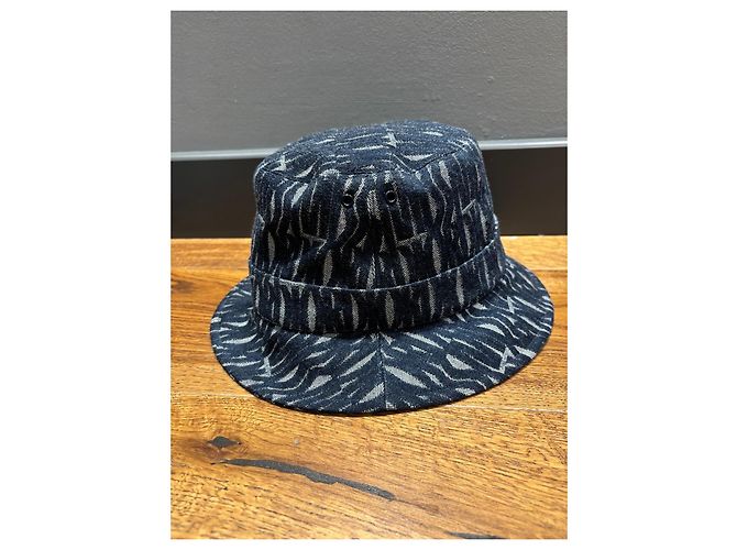 Cappello Bucket Christian Dior Miss Dior Blu - vista 8