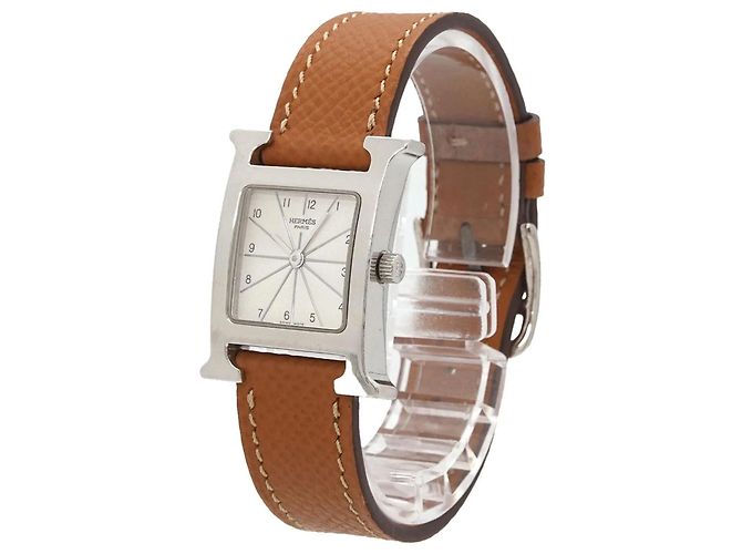 Hermès Reloj de pulsera para mujer Hermes H-Watch HH1 210 Silver Quartz - vista 2