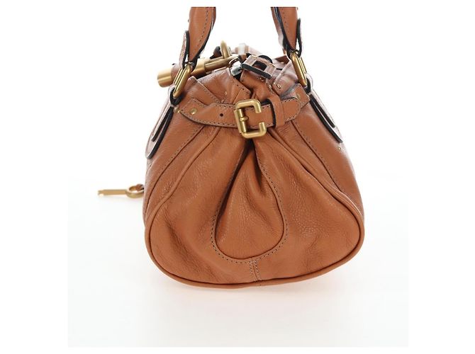 Chloé Chloe Paddington Leather Medium Brown - view 5