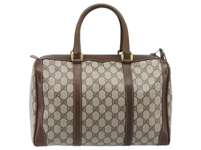 Gucci GG supreme GG canvas Large Bege - vista 2