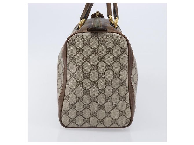 Gucci GG supreme GG canvas Large Bege - vista 6