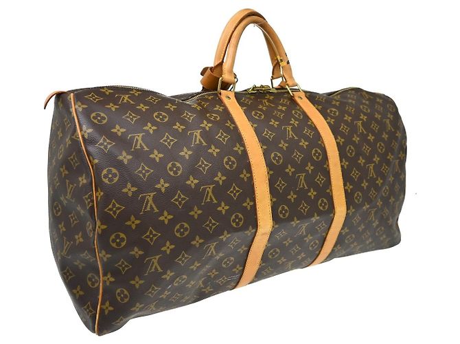 Louis Vuitton Keepall Monogram Canvas 60 Marrom - vista 2