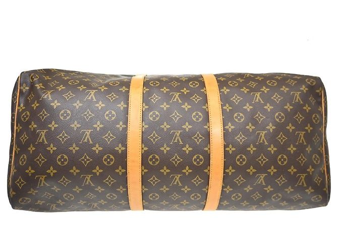 Louis Vuitton Keepall Monogram Canvas 60 Marrom - vista 7