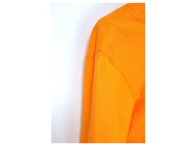 Jacquemus Top Cropped Laranja com Recortes - vista 5