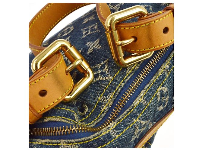 Louis Vuitton Baggy Denim PM Blau - Ansicht 5