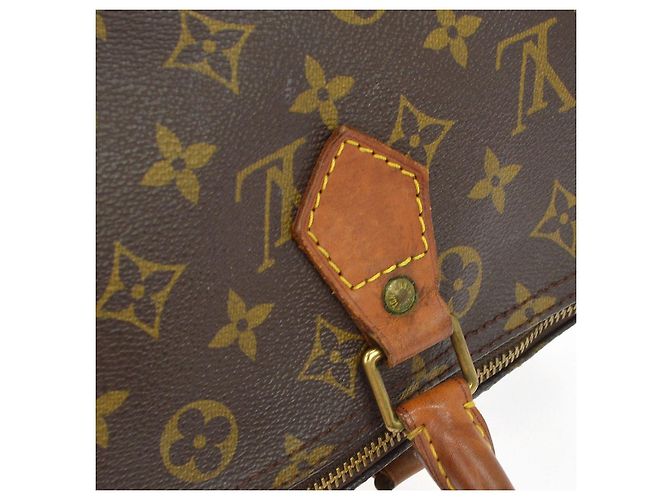 Louis Vuitton Speedy Monogram Canvas 30 Brown - view 5