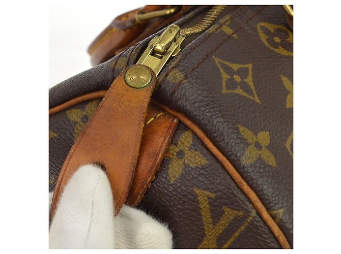 Louis Vuitton Speedy Monogram Canvas 30 Brown - view 7