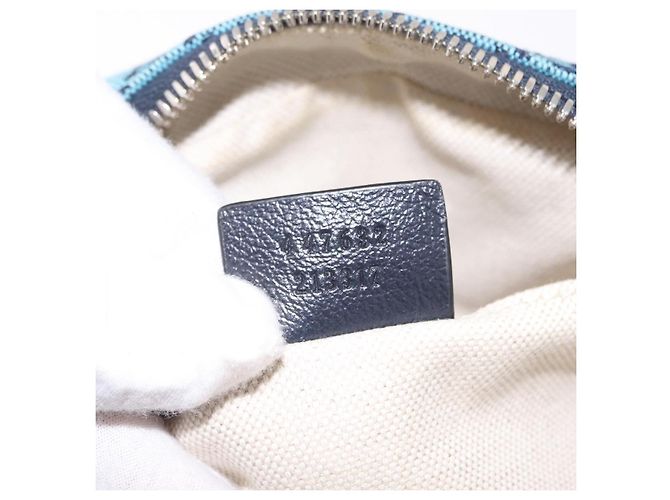 Gucci GG Marmont Multicolor Diagonal Quilted GG Canvas Small Blau - Ansicht 7