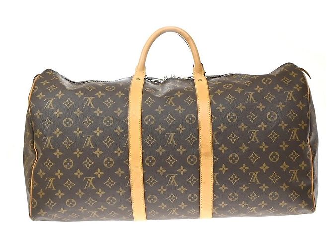 Louis Vuitton Keepall Monogram Canvas 55 Marrom - vista 2