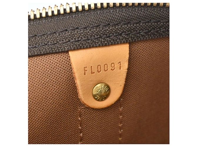 Louis Vuitton Keepall Monogram Canvas 55 Marrom - vista 7