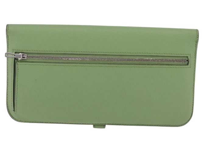 Hermès Dogon Recto Verso Leather Verde - vista 2