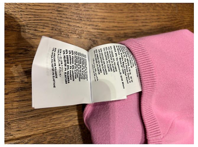 Miu Miu Top tube en mezcla de viscosa rosa - vista 4