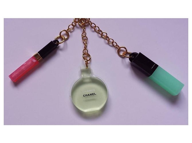 Chanel Charm para teléfono Rosa Verde - vista 3