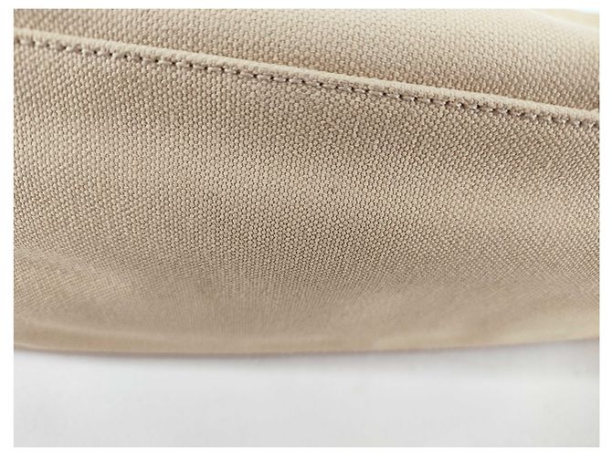 Chanel Vintage No. 5 Canvas Beige - vista 4